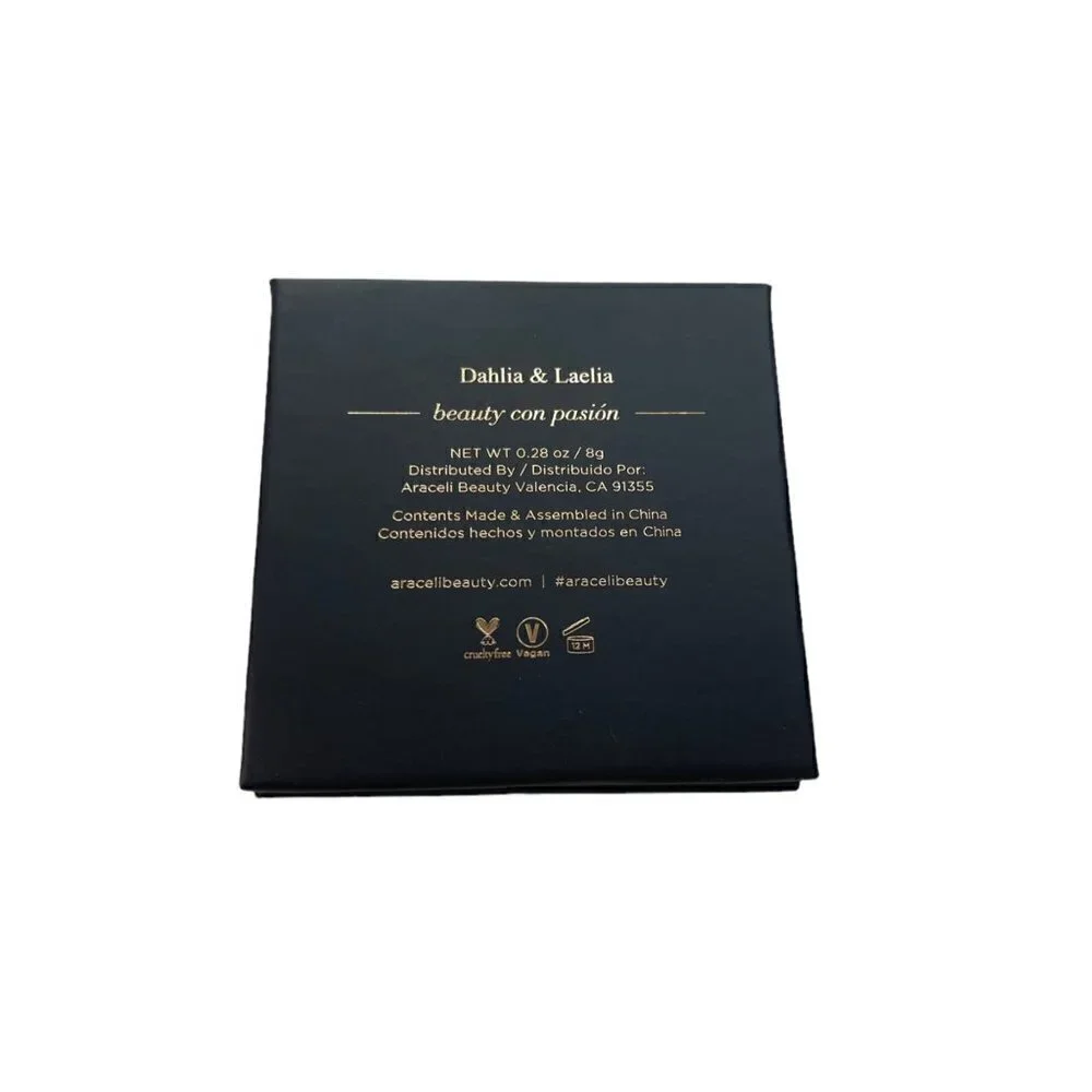 Araceli Beauty BNIB Peach Las Flores Split Pan Blush in Dahlia & Laelia